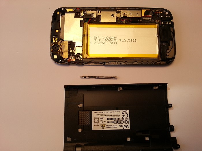 R&eacute;paration Wiko Darkfull